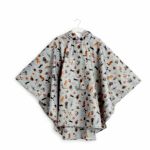 Vera Bradley Dog Show Rain Poncho Foldable into a Pocket Dog Walking SZ 2X/3X